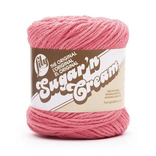 Lily Sugar'n Cream Yarn - Solids Super Size-Rose Pink, 1 count - King  Soopers