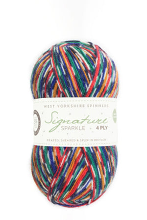 West Yorkshire Spinners Signature 4-ply wool nylon 1166 nutcracker