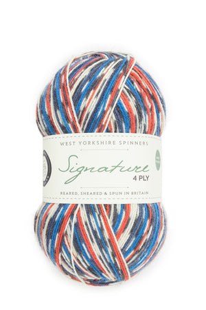 West Yorkshire Spinners Signature 4-ply wool nylon 1168 swallow