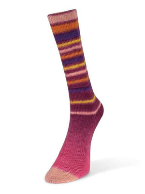 Laines du Nord Infinity Sock wool nylon 14 fuchsia
