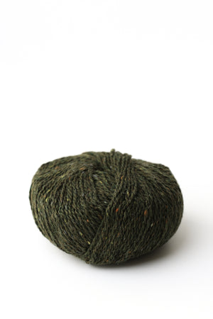 Drops Soft Tweed wool alpaca viscose 17 spinach pie