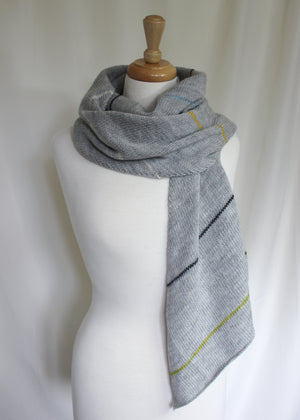 Sarasota Scarf Kit in Woolstok Light wool sample of scarf