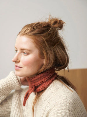 Sandnes Garn 2303 DIY pattern collection lacey scarf