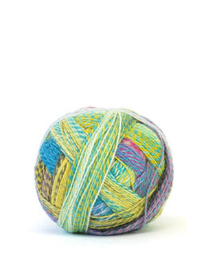 Schoppel Wolle Zauberball Crazy superwash wool nylon 2355 garden party