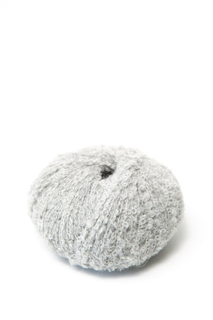Drops Alpaca Boucle alpaca wool polyamide 5110 light grey mix