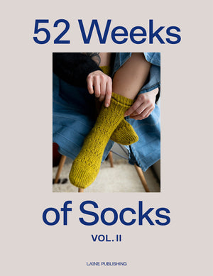 Laine 52 Weeks of Sock Vol II book cover