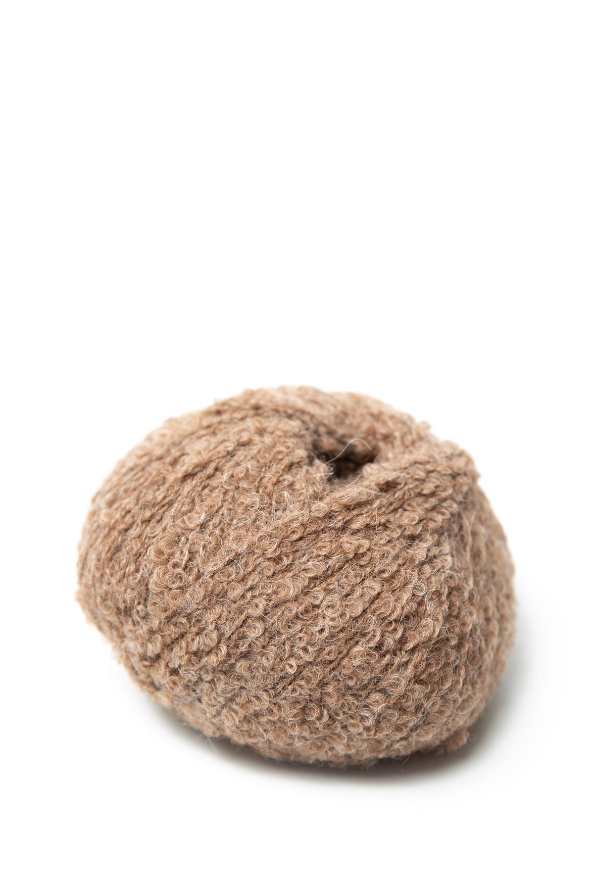 Drops Alpaca Boucle alpaca wool polyamide 602 brown