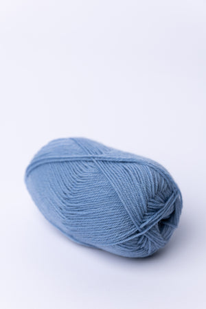 Sandnes Garn Sandnesgarn Sisu wool nylon 6032 blue hydrangea