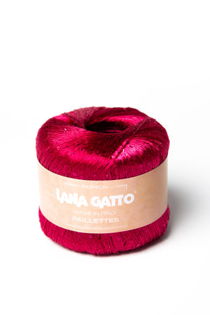 Lana Gatto Paillettes polyester 8601 rose