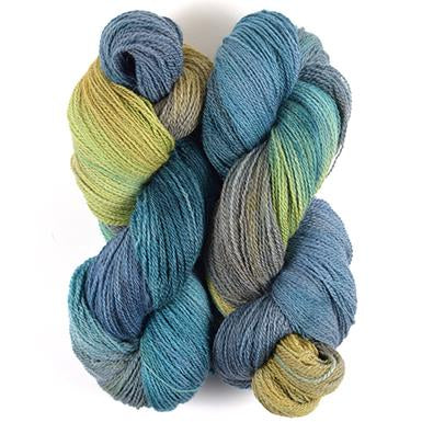 Fleece Artist BFL 2/8 blue faced leicester wool wintersleep