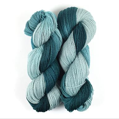Fleece Artist BFL 2/8 blue faced leicester wool tourmaline to kelpie