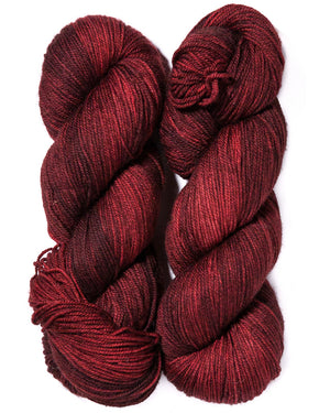 Ancient Arts Socknado superwash merino nylon black cherry