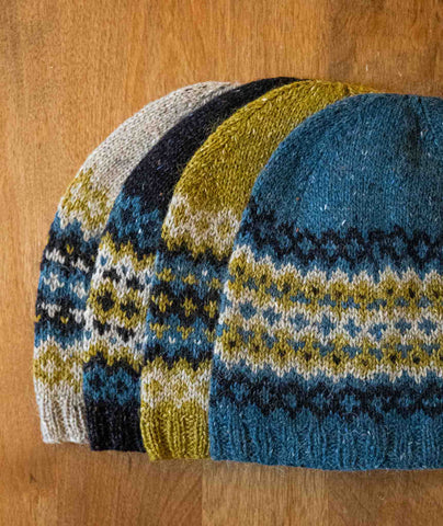 Colorwork Cap Kit in Felted Tweed