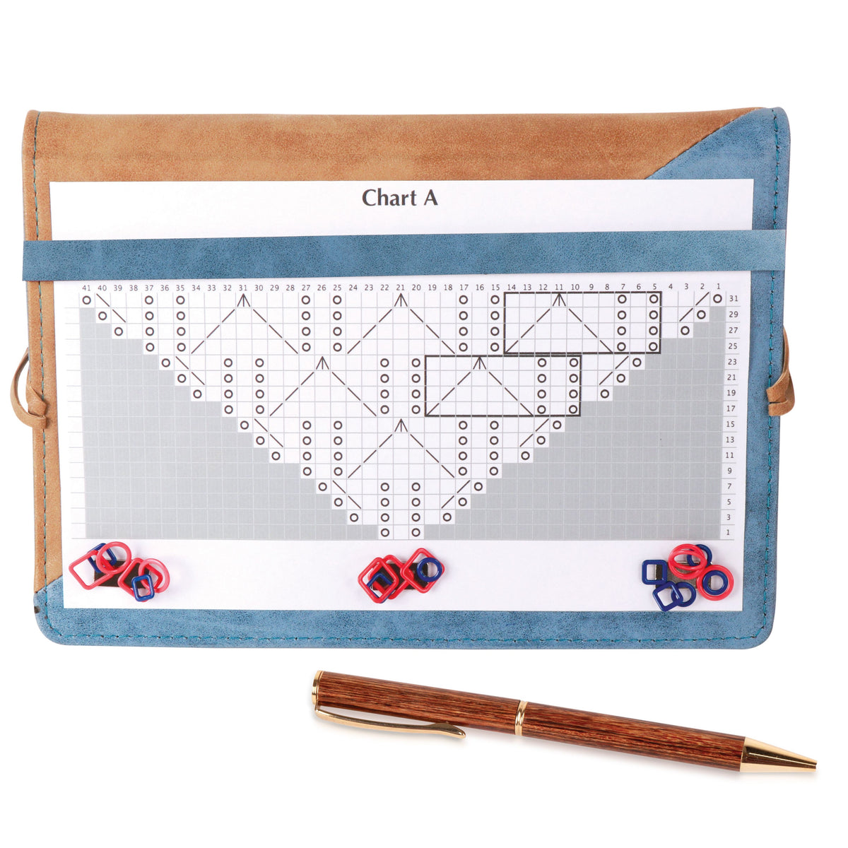 Knitter's Pride Ginger Interchangeable Set wood interchangeable needles cords fabric case with magnets