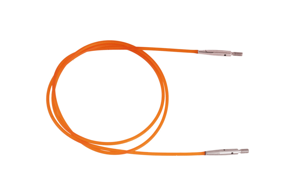 Knitter's Pride Neon Interchangeable Cord orange