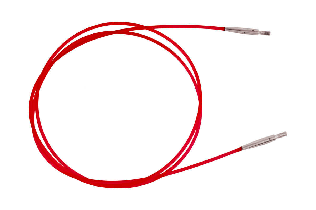 Knitter's Pride Neon Interchangeable Cord red