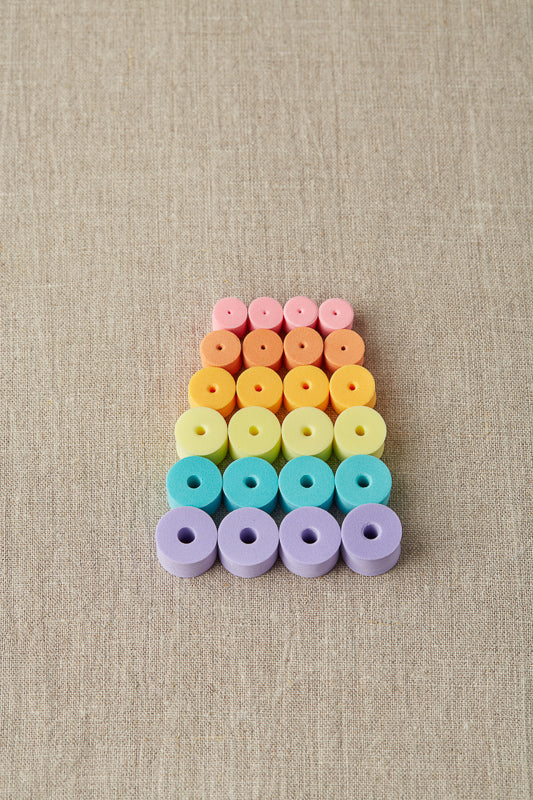 Cocoknits Stitch Stoppers eva foam colourful