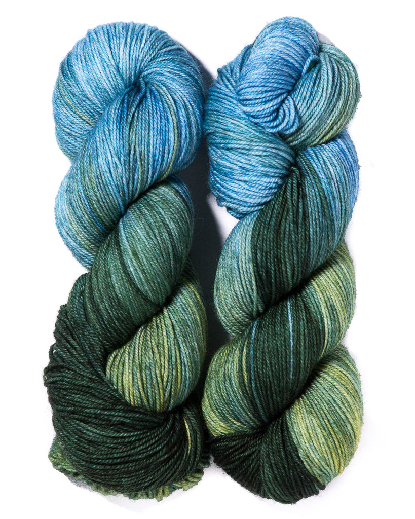 Ancient Arts Socknado superwash merino nylon tofino