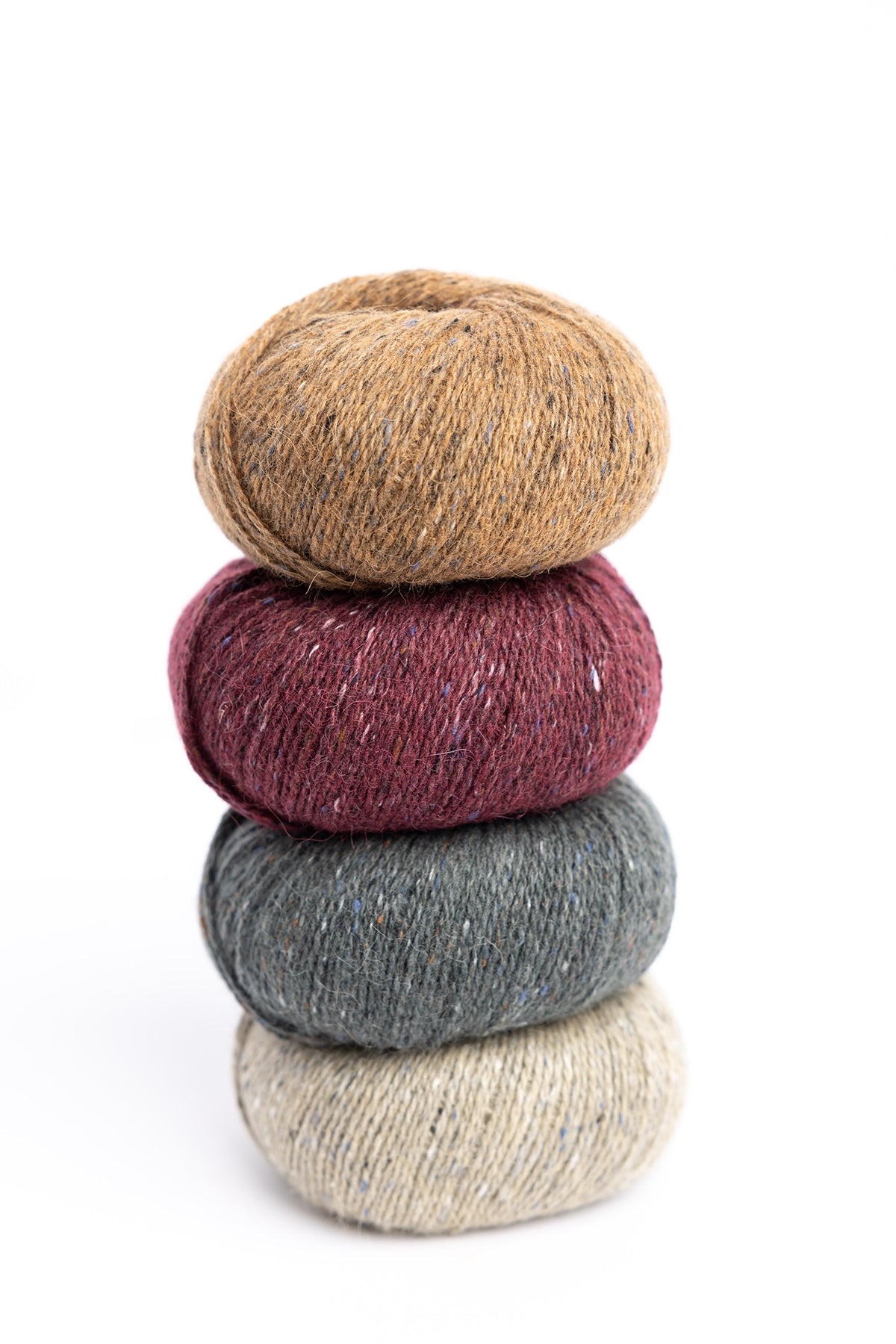 Fisgard Lighthouse Shawl Kit in Rowan Felted Tweed wool alpaca viscose arbutus