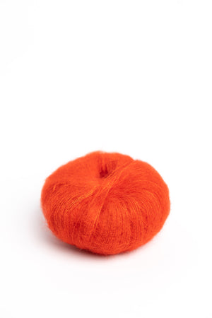 Knitting For Olive Soft Silk Mohair mohair silk blood orange