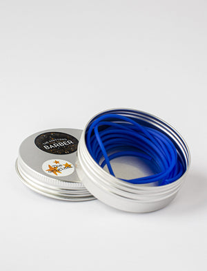 The Knitting Barber Cord silicone blue