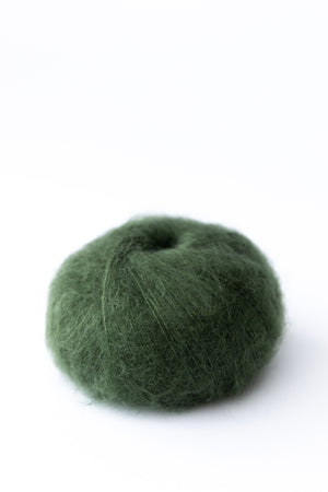 Knitting For Olive Soft Silk Mohair mohair silk bottle green