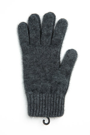 Lothlorian Gloves possum merino nylon charcoal