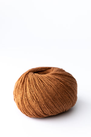 Knitting For Olive Pure Silk bourette silk copper