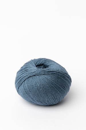 Knitting For Olive Pure Silk bourette silk dove blue