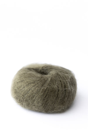 Knitting For Olive Soft Silk Mohair mohair silk dusty olive