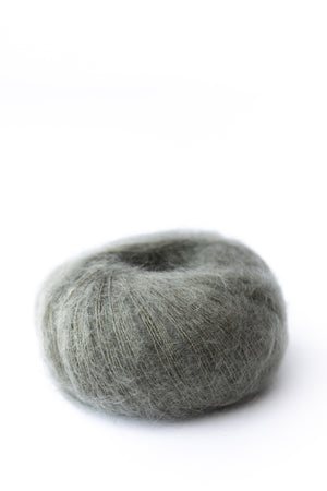 Knitting For Olive Soft Silk Mohair mohair silk dusty sea green
