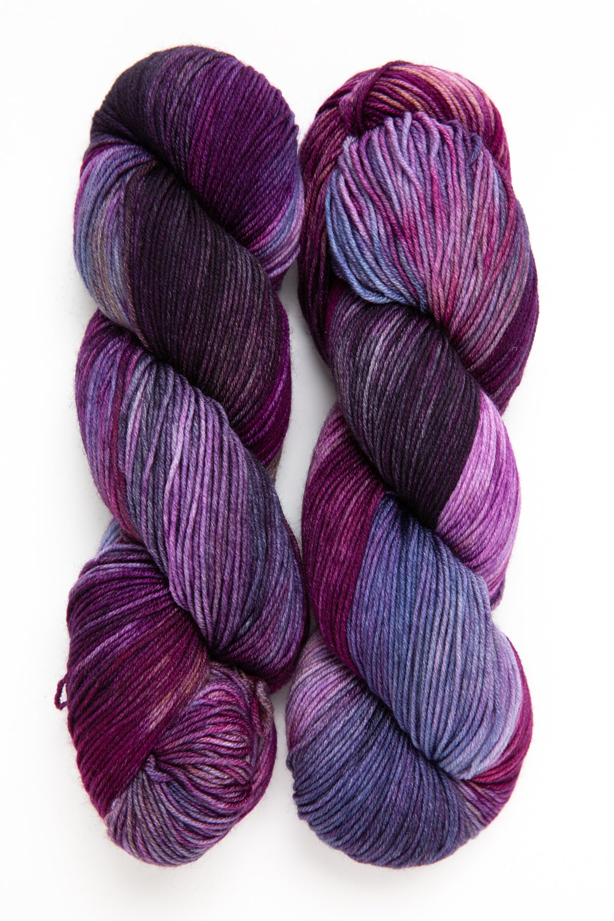 Artfil Belle superwash merino nylon eggplant