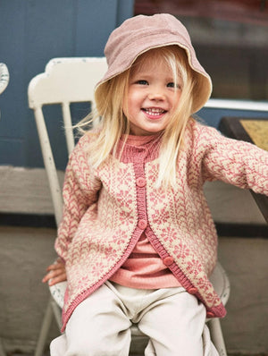 Sandnes Garn Tema 73 Norwegian Icons Children collection pattern ellen christine cardigan