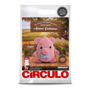 Circulo Amigurumi Kits crochet cotton piglet
