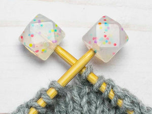 Fox & Pine Stitch Stoppers silicone hexagon confetti