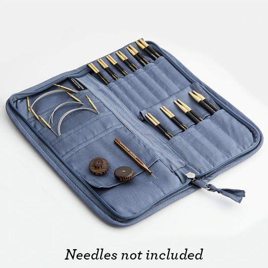 Lantern Moon Interchangeable Needle Case in-use