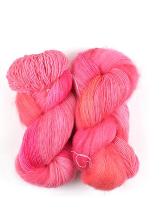 Fleece Artist Halo Bundle mohair nylon superwash merino wool italian rose
