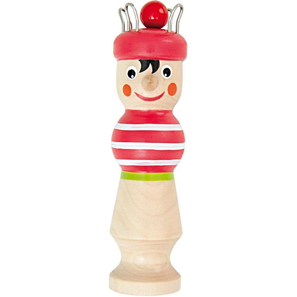 Rico Design Knitting Doll wood metal karl red