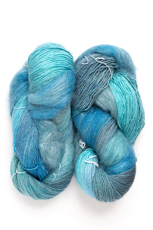 Fleece Artist Halo Bundle mohair nylon superwash merino wool kelpie