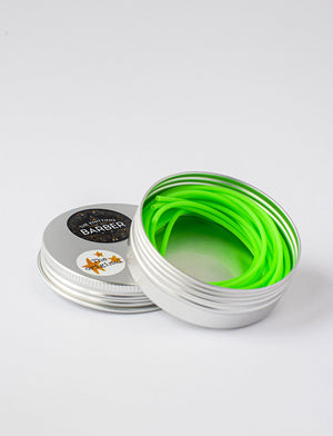 The Knitting Barber Cord silicone light green