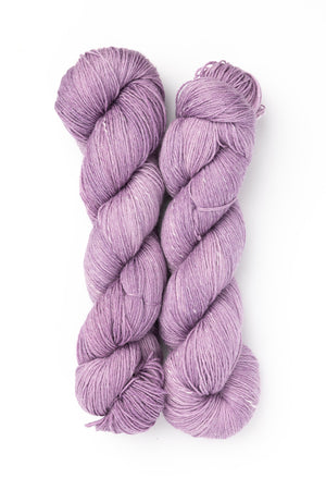 Gathering Yarn Summertime Painted Sock wool bamboo cotton lilac sps