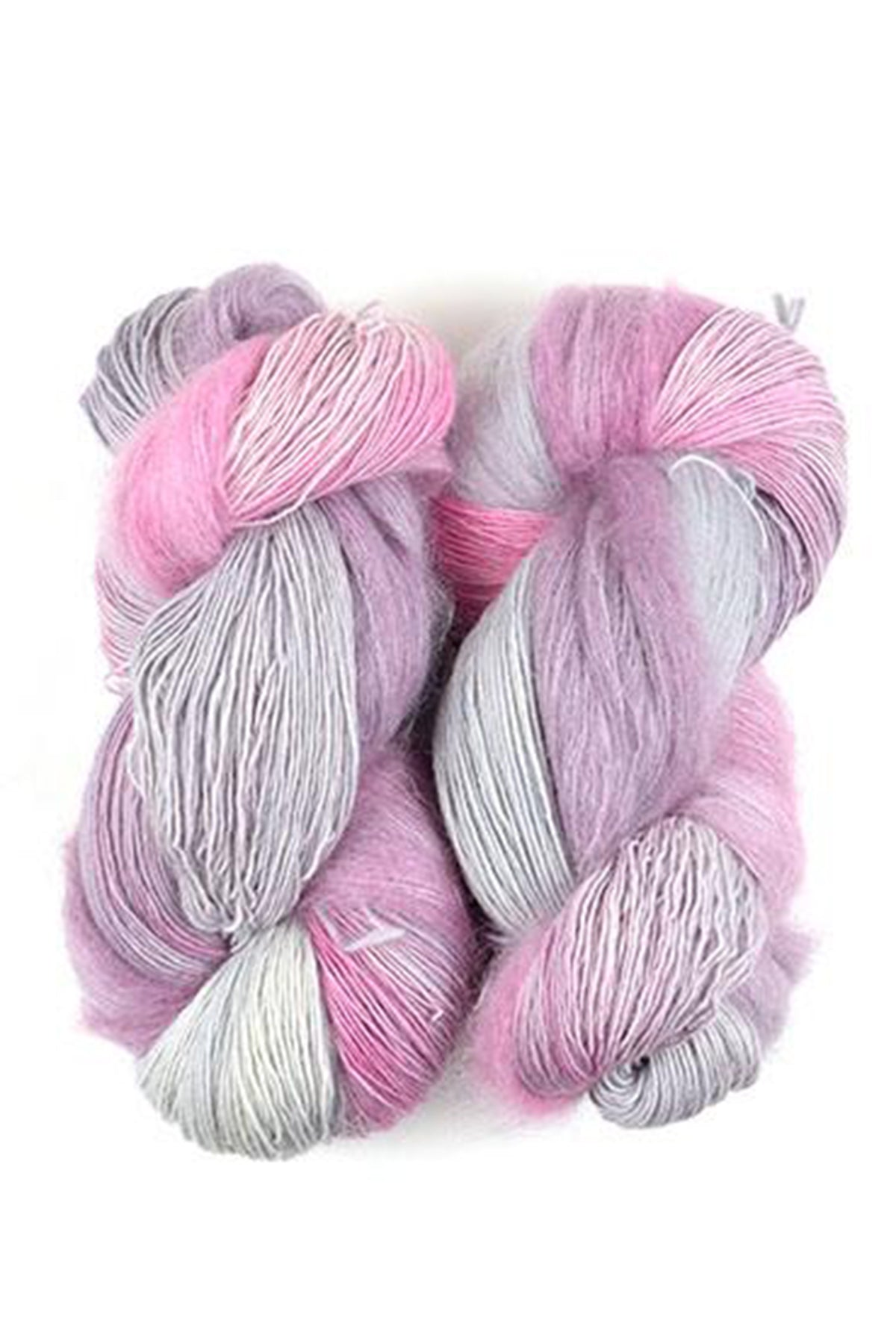 Fleece Artist Halo Bundle mohair nylon superwash merino wool moondust