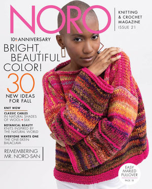 Noro Magazine Knitting and Crochet magazine Issue 21
