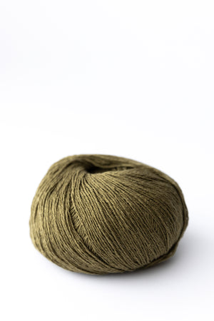 Knitting For Olive Pure Silk bourette silk olive