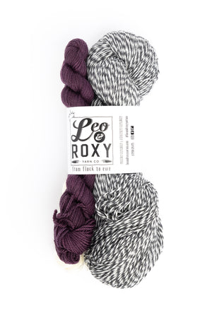 Leo & Roxy Work Sock Set superwash merino nylon omen