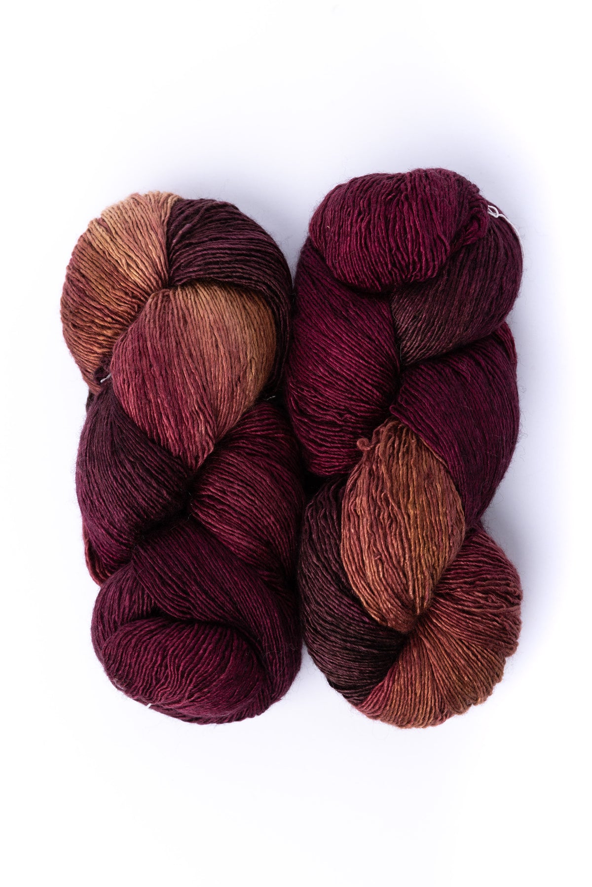 Hand Maiden Mini Maiden wool silk ooak cranberry chutney