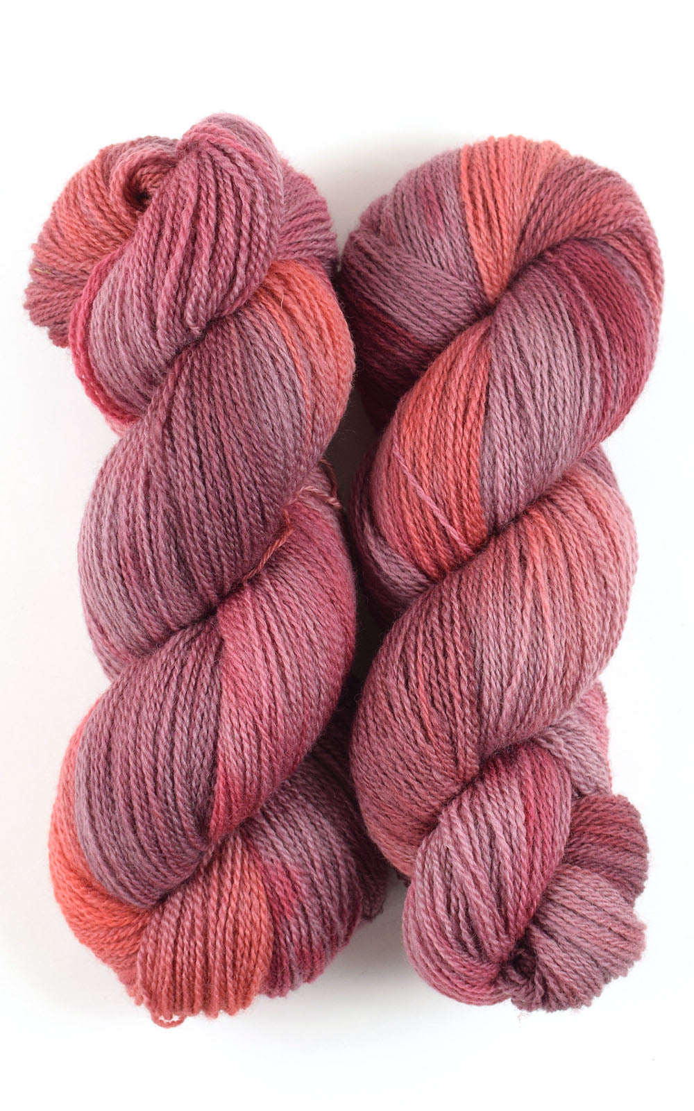 Fleece Artist BFL 2/8 blue faced leicester wool ooak rhubarb