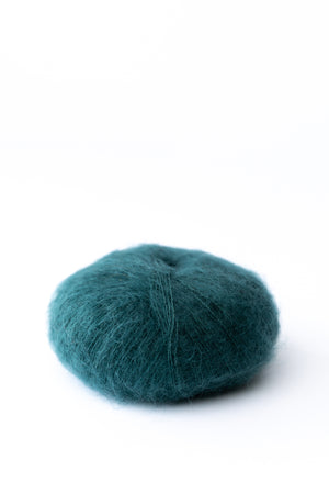 Knitting For Olive Soft Silk Mohair mohair silk petroleum green