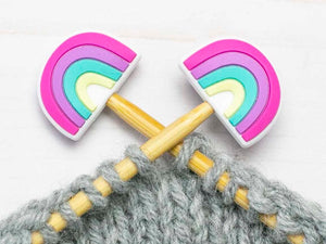 Fox & Pine Stitch Stoppers silicone rainbow