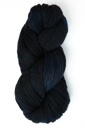 Fleece Artist BFL 2/8 blue faced leicester wool raven